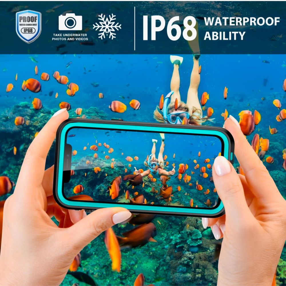 Водонепроницаемый чехол для iphone 15 pro и 12 pro