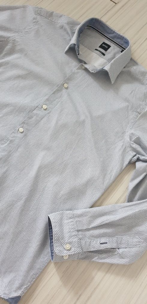 Hugo Boss Lukas_ 53 F Regular Fit / XL НОВО! ОРИГИНАЛ! Мъжка Риза!