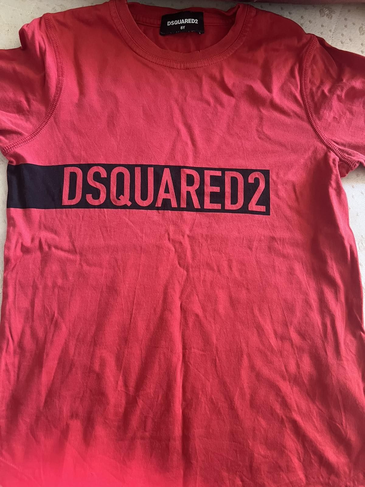 3.бр.Тениски + 2бр. блуза,dsquared/армани, 5-6г., оригинални