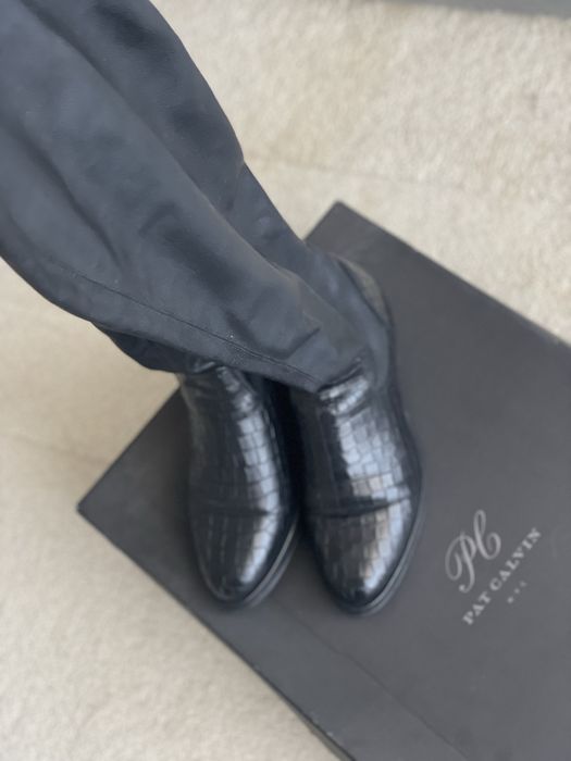 Cizme din piele Pat Calvin