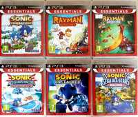 Чисто нови игри Rayman и Sonic  за PS3