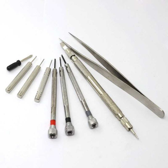 Trusa ceasornicar completa 20 piese scule ceasornicarie extractor