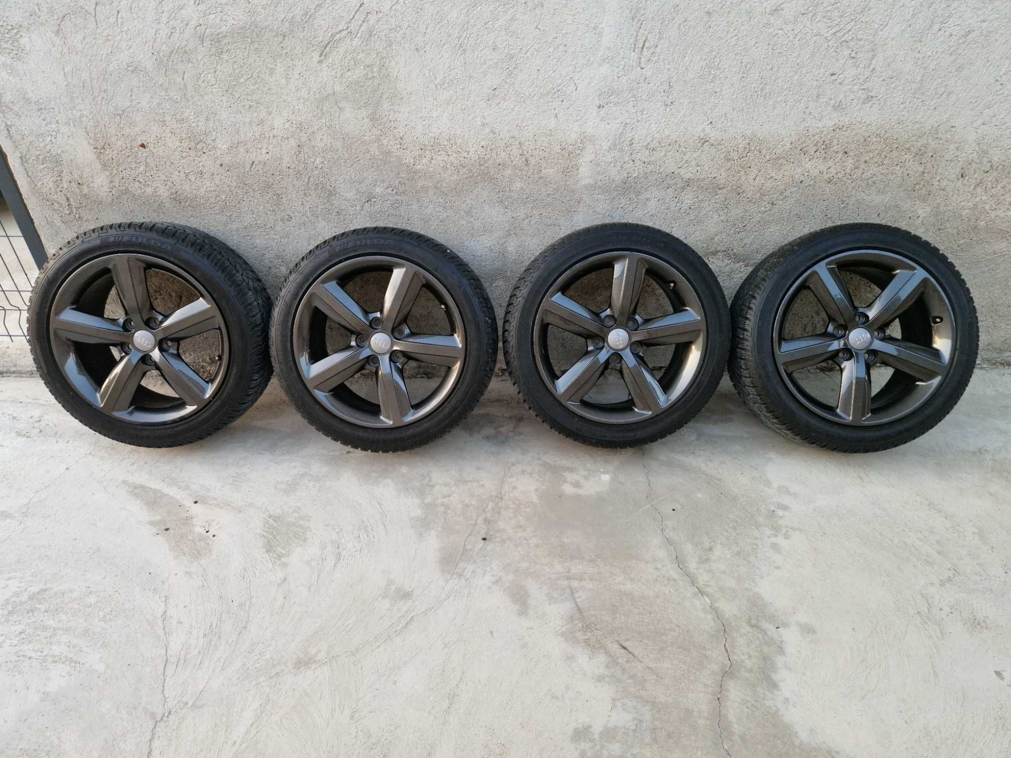 оригинални джанти с гуми audi 17 ки