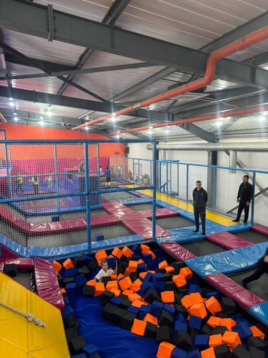Готовый бизнес Батутный парк со всем оборудованием