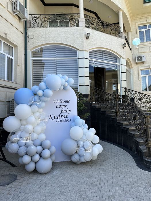 Оформление шарами, фотозоны, шарики