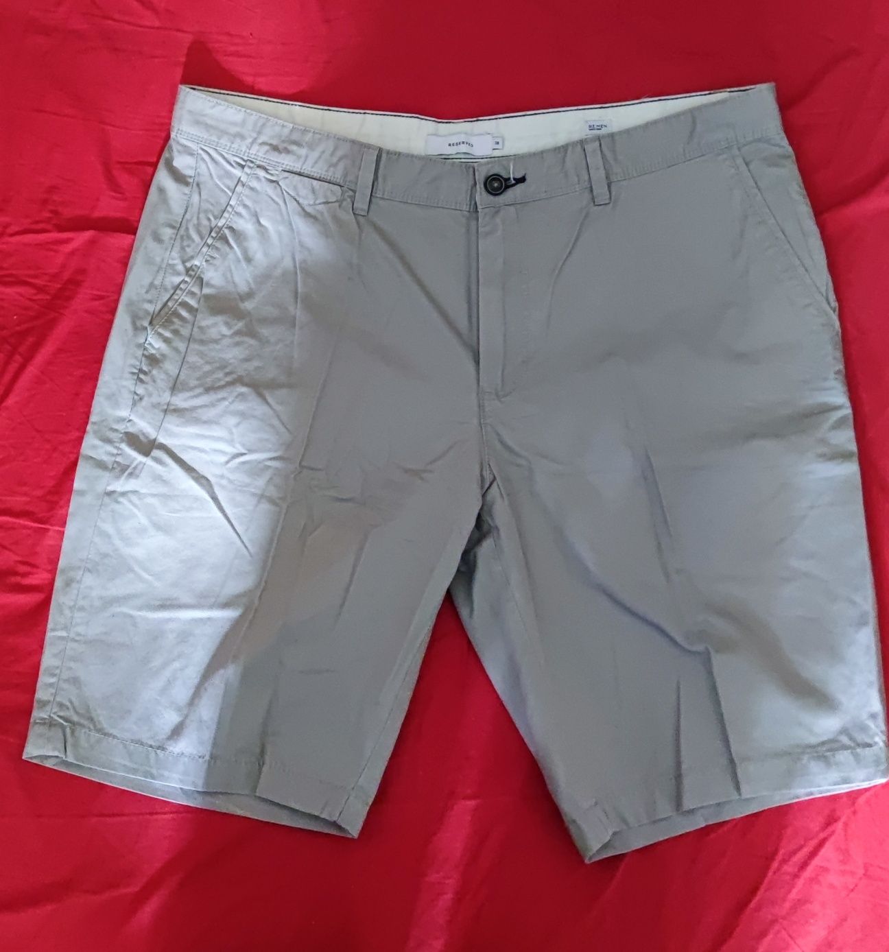 Pantaloni scurti barbatesti, Reserved, marimea 38 (XL), Gri, NOI