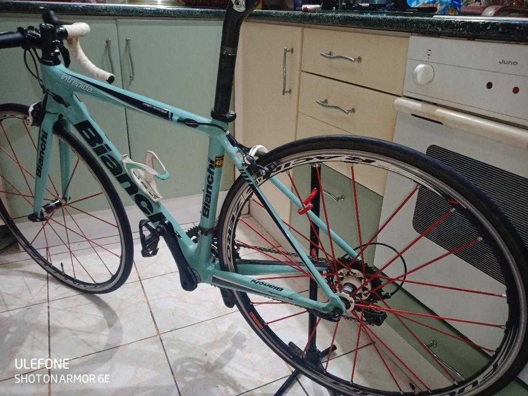 Bicicleta Bianchi carbon