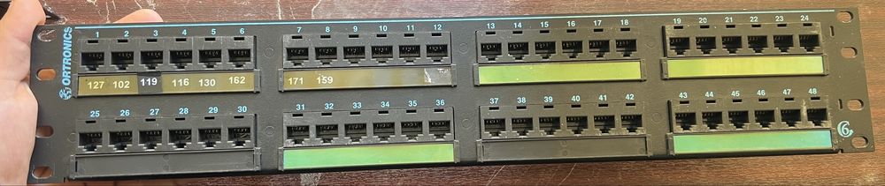 Патч панели 24 48 портов
