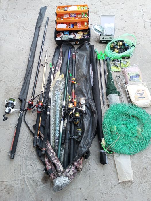 Полный боевой комплект для рыбаков