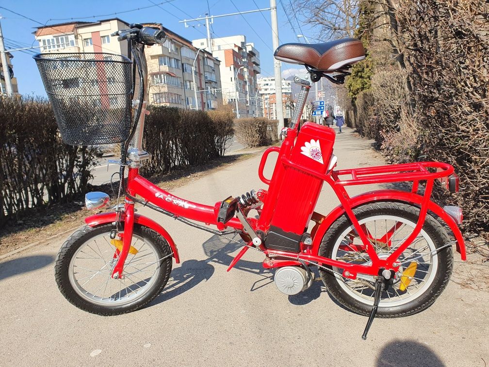 Bicicleta pliabila electrica