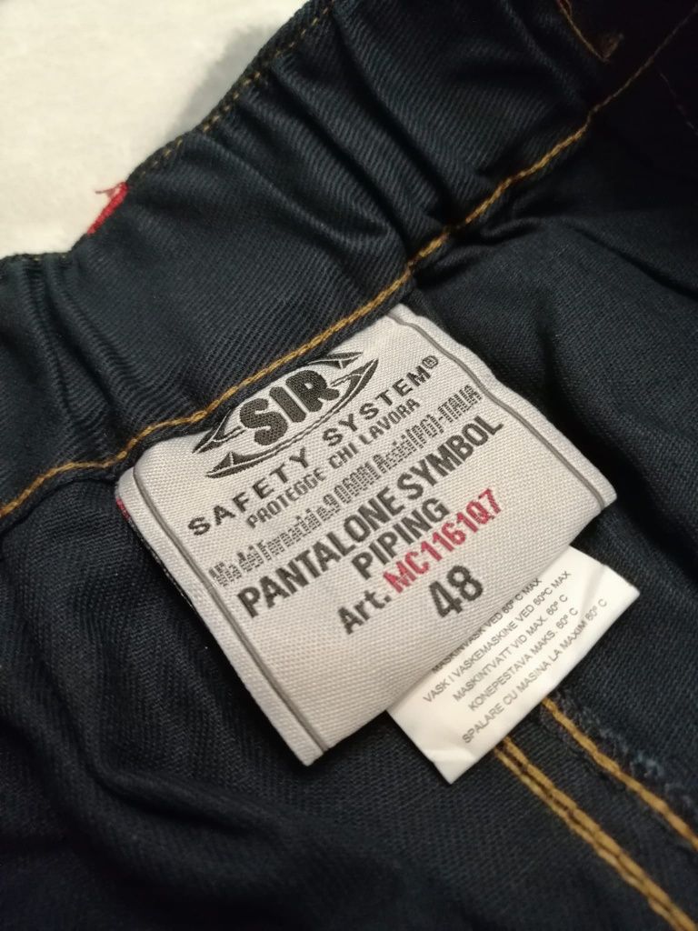 SIR SAFETY salopetă NOUĂ pantaloni lucru 48 | transport GRATUIT‼️FAN