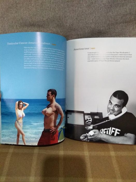 Vand album foto si 2 cd-uri Robbie Williams