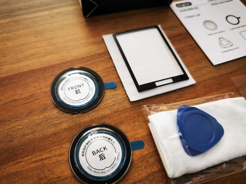 Kit accesorii esentiale camera actiune Insta360 X3 set selfie prinderi