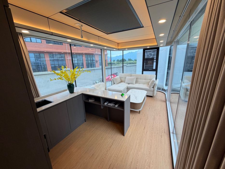 Нова Капсулна къща, мобилна къща 38кв.м.