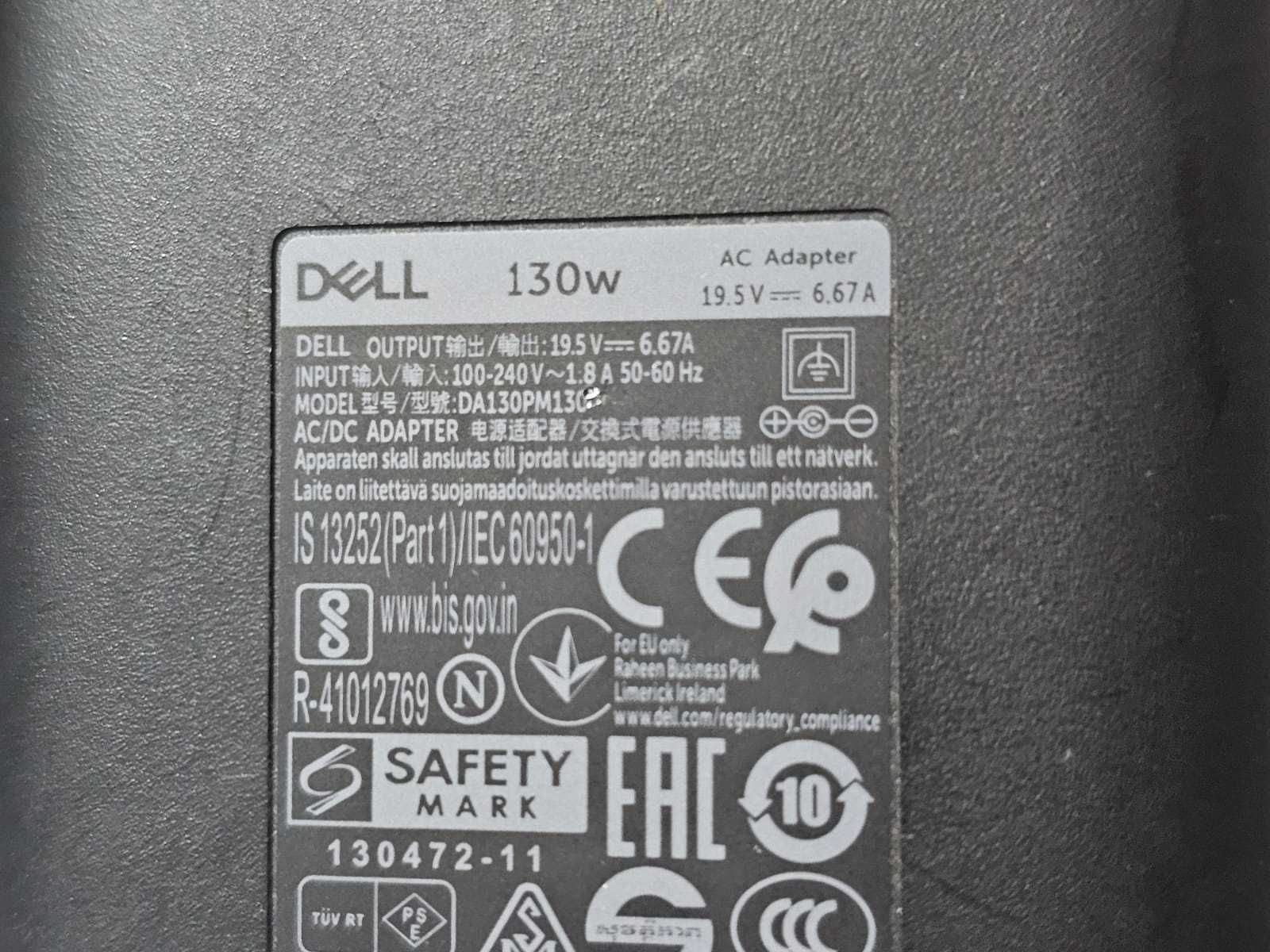 Incarcator Laptop Dell DA130PM130 19.5V 6.67A 130W mufa: 4.5 X 3.0MM