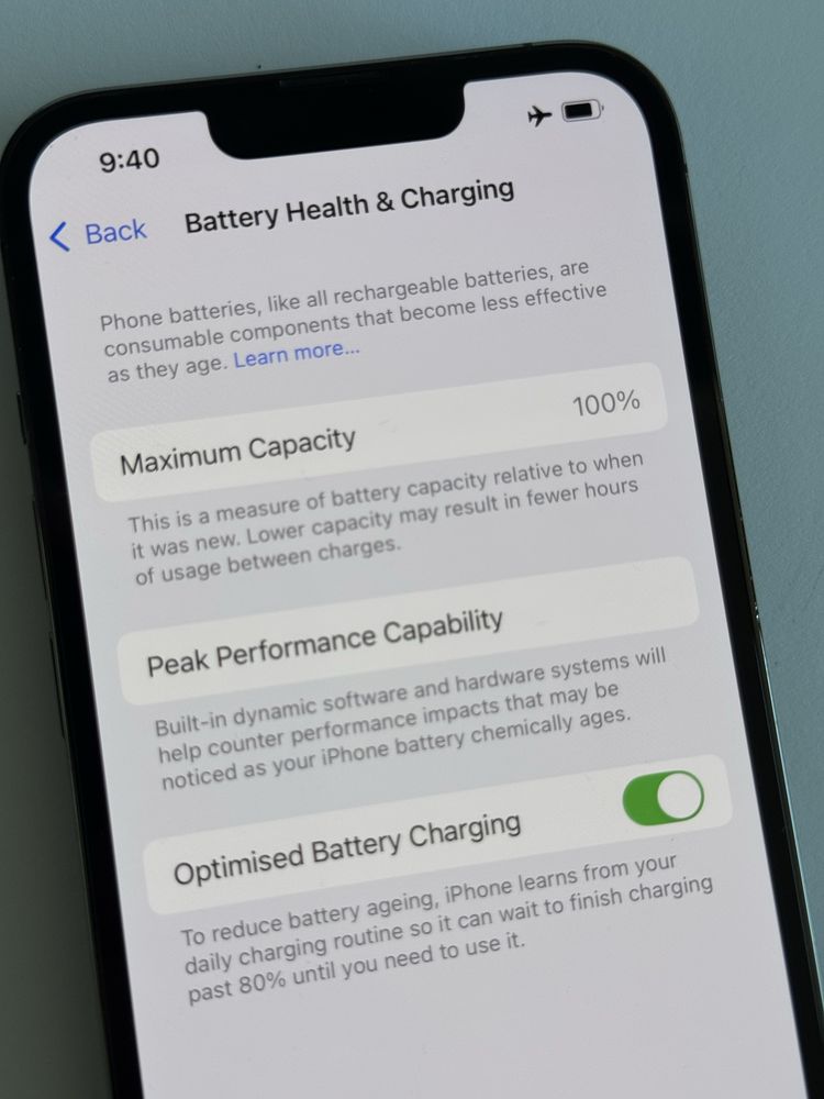 Като Нов! Iphone 13Pro 256Gb 100%Батерия