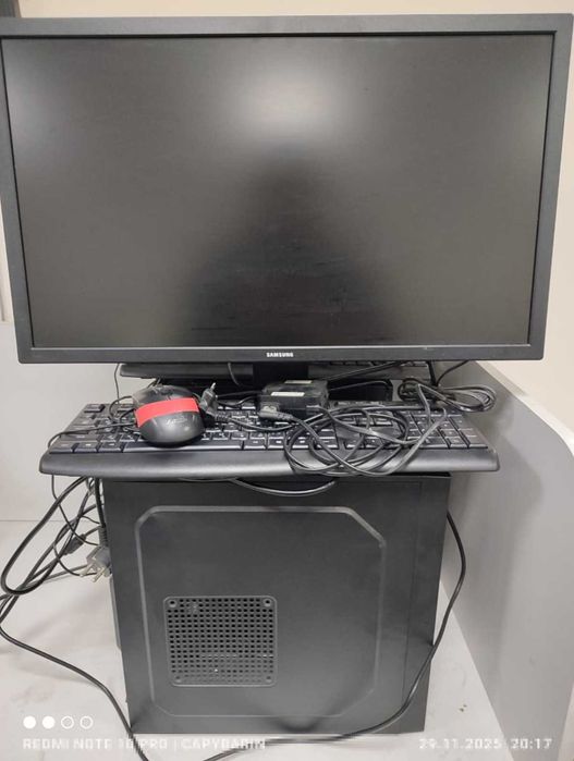 Современный рабочий компьютер для офиса учебы полный комплект