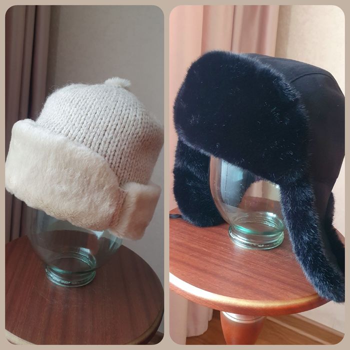 Шапки зимние тёплые