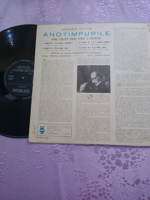 Vinil Anotimpurile de Vivaldi 1977
