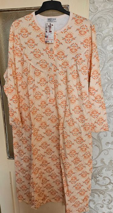 Дамска памучна нощница