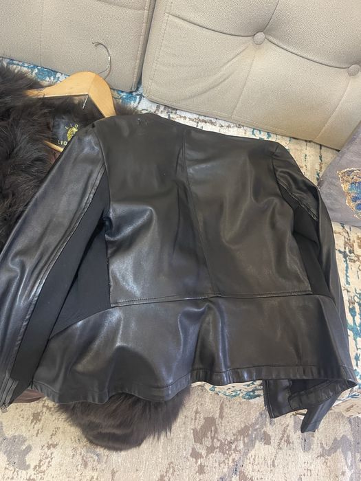 Желетка из натурального меха песца