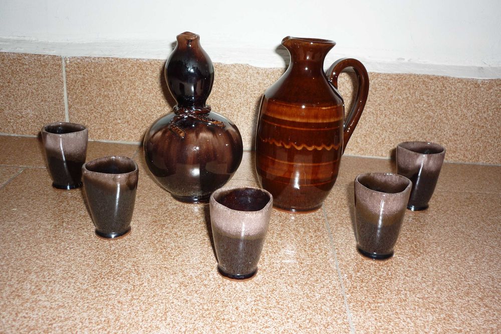 Керамичен сервиз за ракия плюс бонус