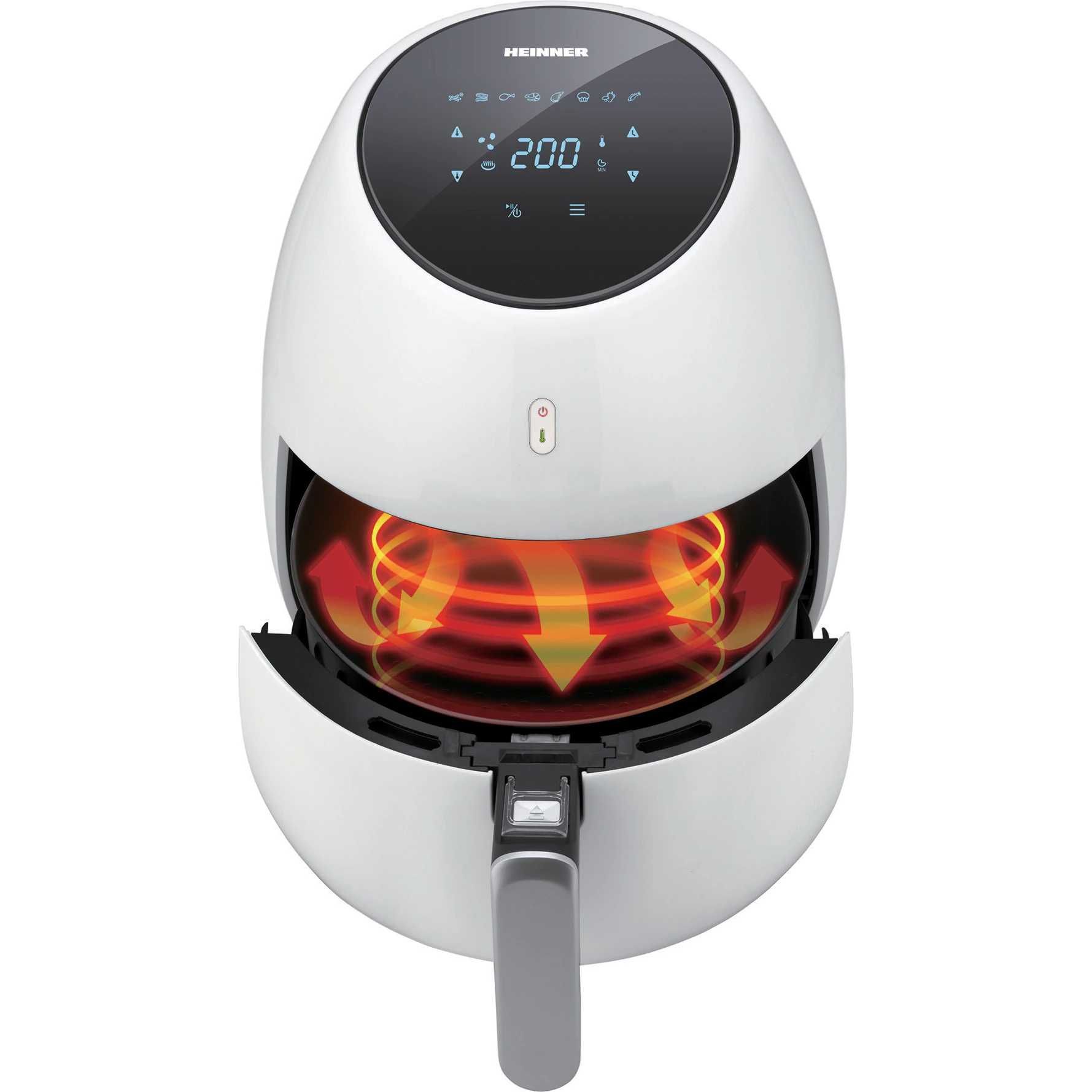 Фритюрник с горещ въздух Heinner Airfryer SnowDrop HAF-B2000WH