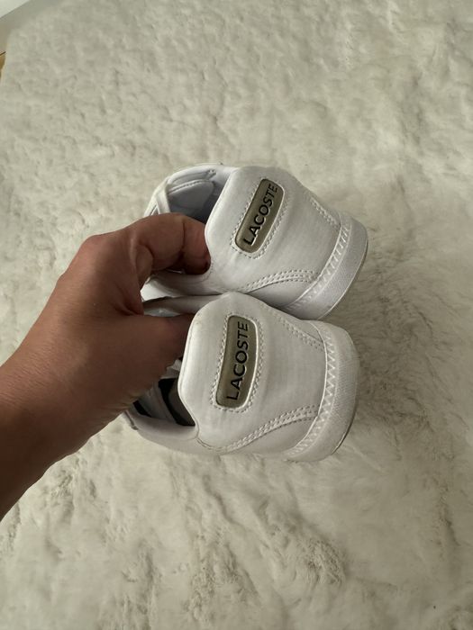 Adidasi Lacoste piele