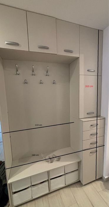 Sifonier/cuier pentru hol