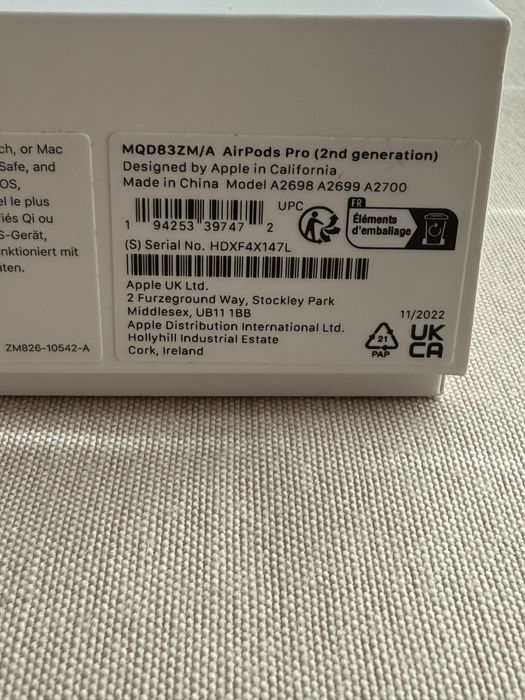 Оригинални Apple Airpods 2 Pro Отлични от Istyle.bg 100% Автентични