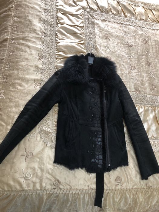 Дубленка укороченная