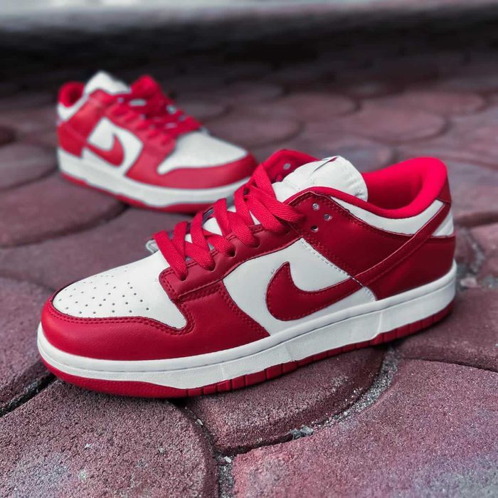 Adidasi NIKE Dunk Low University Red Baieti l Tenesi Produs NOU 2023