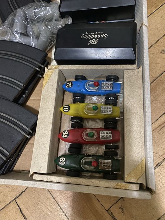 Pista de masinute electrica(circuit de curse) Speedking Vintage 1980s