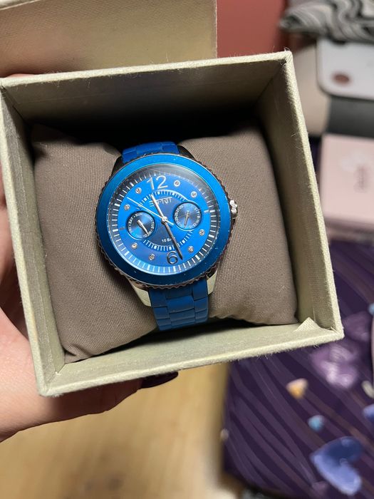 Часовник Esprit син цвят