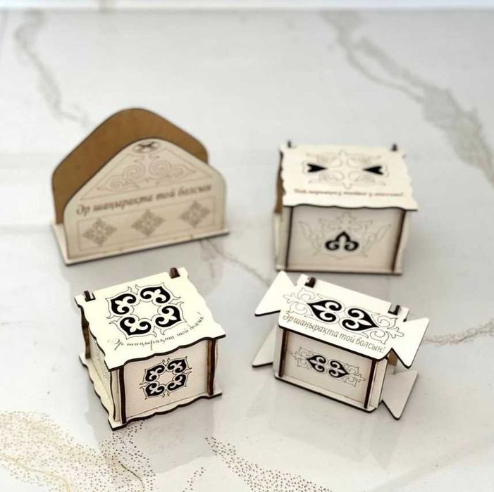 Тойбастар, Шкатулки, Бонбоньерки из дерева. Любых форм и размеров