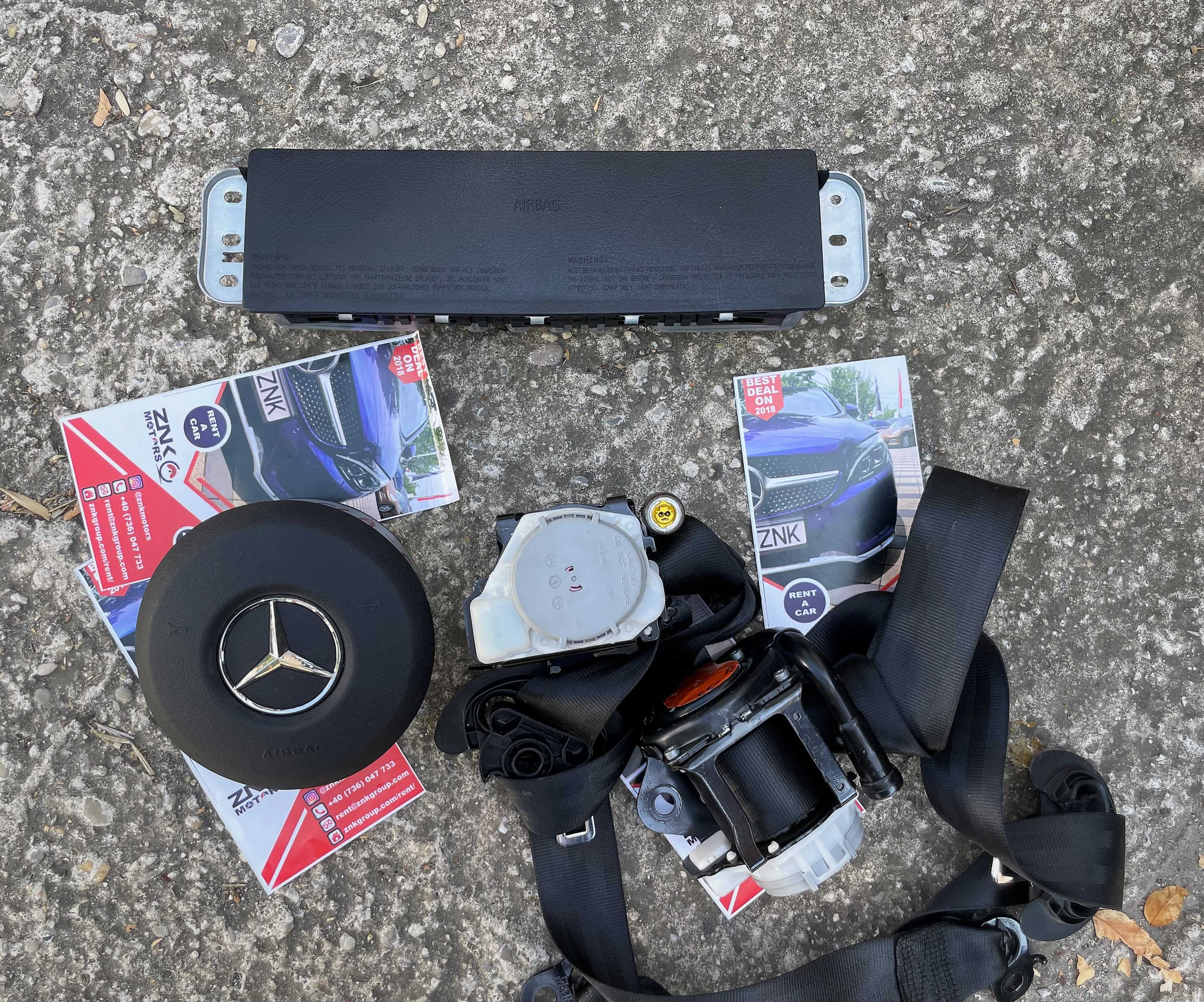 Mercedes Benz cla a b c e s cls kit airbag amg centuri plansa bord