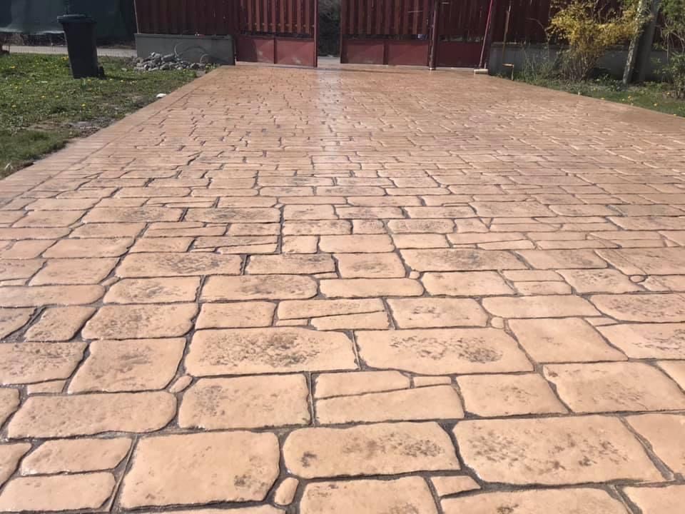 Beton amprentat Satu Mare , Maramures , Baia Mare , Zalau , bistrita