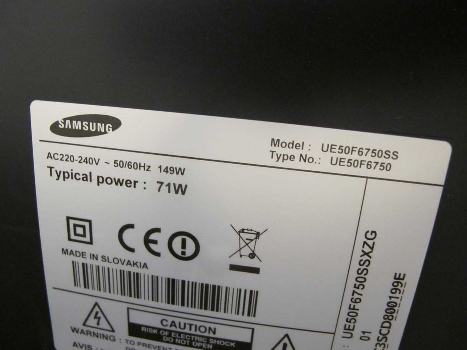 Televizor Led Smart tv Samsung 127cm modelue50F6750