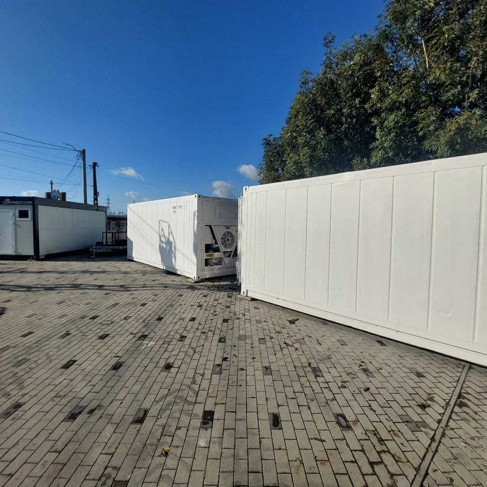 Container frigorific pentru inghetata de 6 metri si 12 m reconditonat