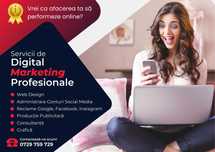 Servicii Profesionale Marketing - Creare Site, Social Media, Grafică