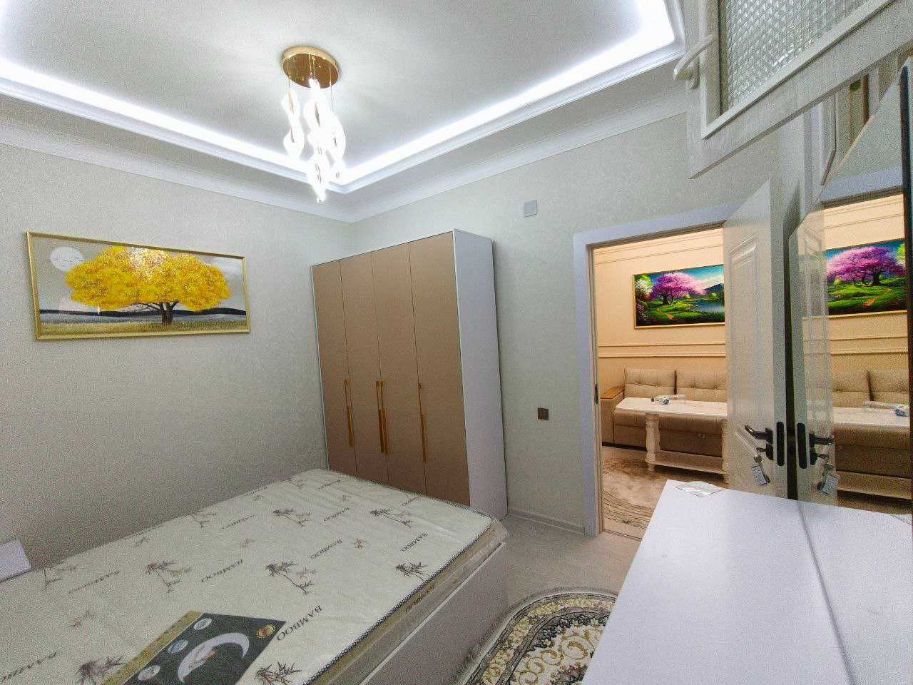 2х комнатная квартира  на  8 этаже  47кв/м, в Самарканде