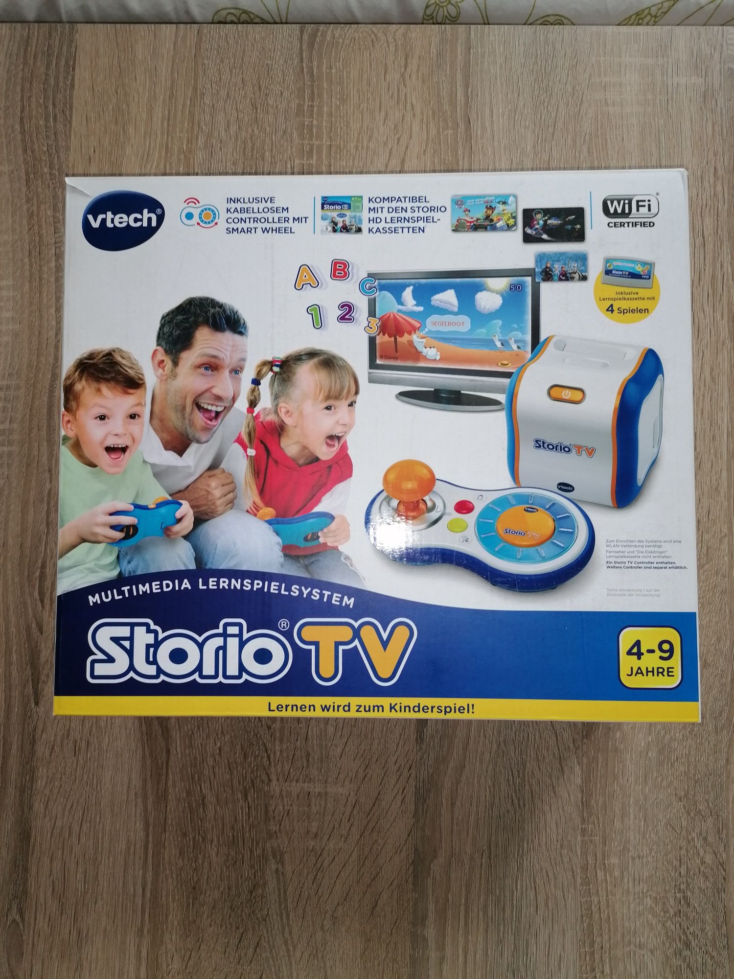 Телевизионна игра. Игрална конзола vtech Storio TV