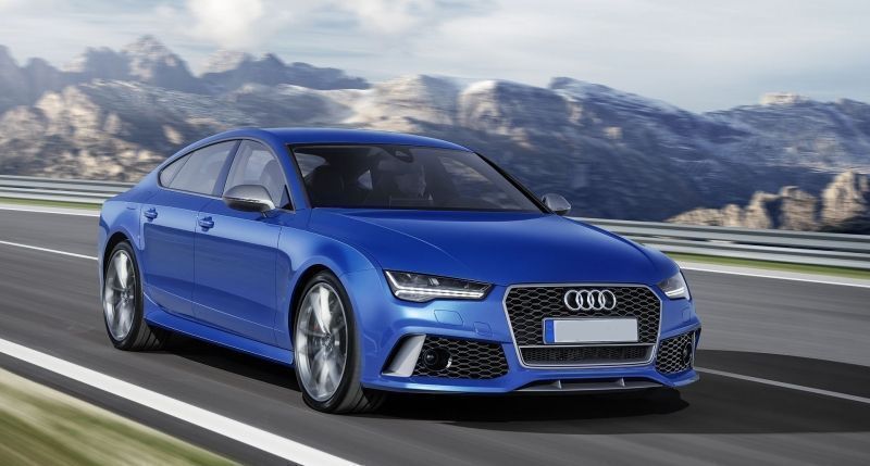 Bara Fata AUDI A7 4G Facelift (2015-2018) RS7 Design cu grile