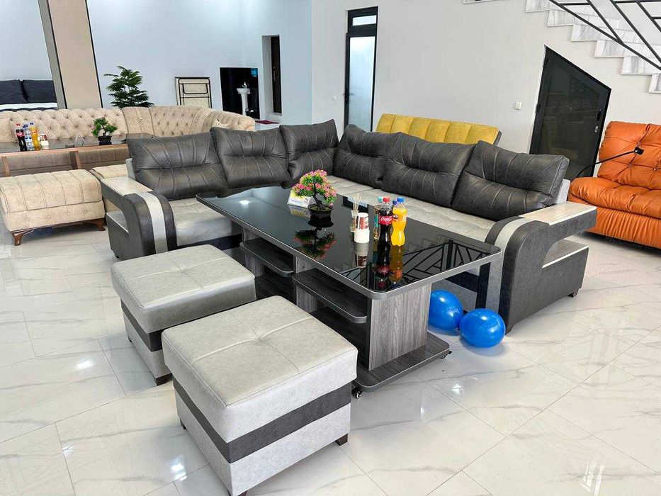 Диван Ева  ( 2.65m x 2.35m ) + Доставка + Nasiya + Рассрочка