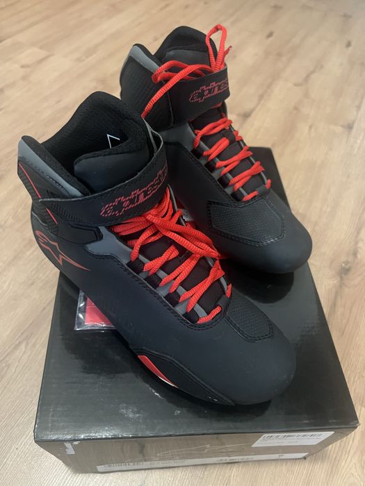 Ghete AlpineStars Sektor Black/Red