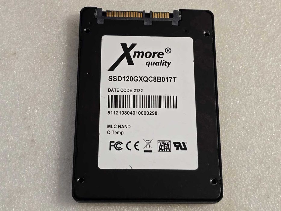 Solid-State Drive (SSD) Xmore 120GB 2.5 inch SATA III - teste reale