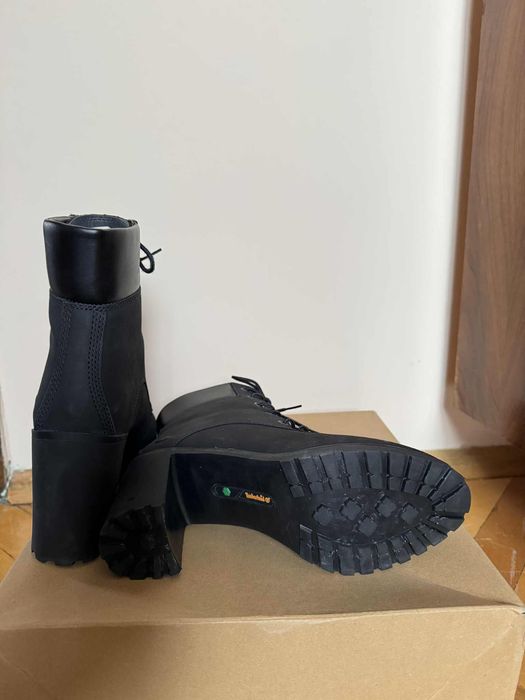 Дамски кожени боти Timberland