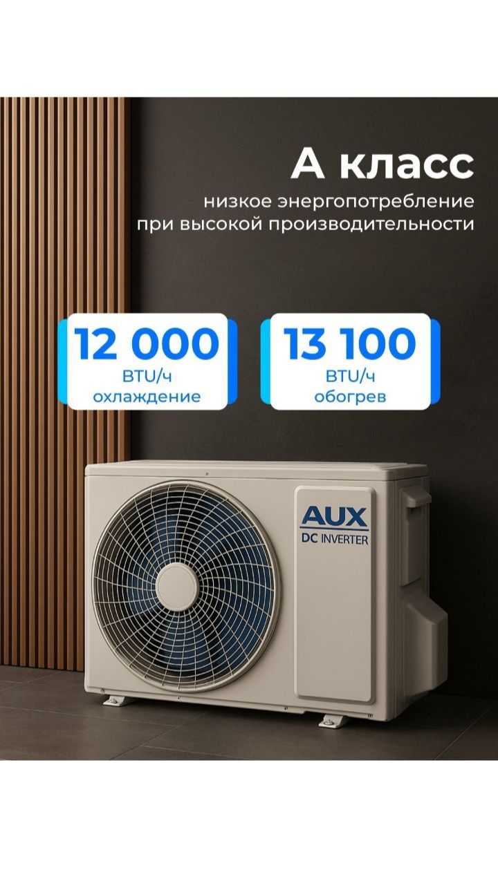 Кондиционер AUX ASW-H12A4/FAR — надёжная сплит-система для комфортного