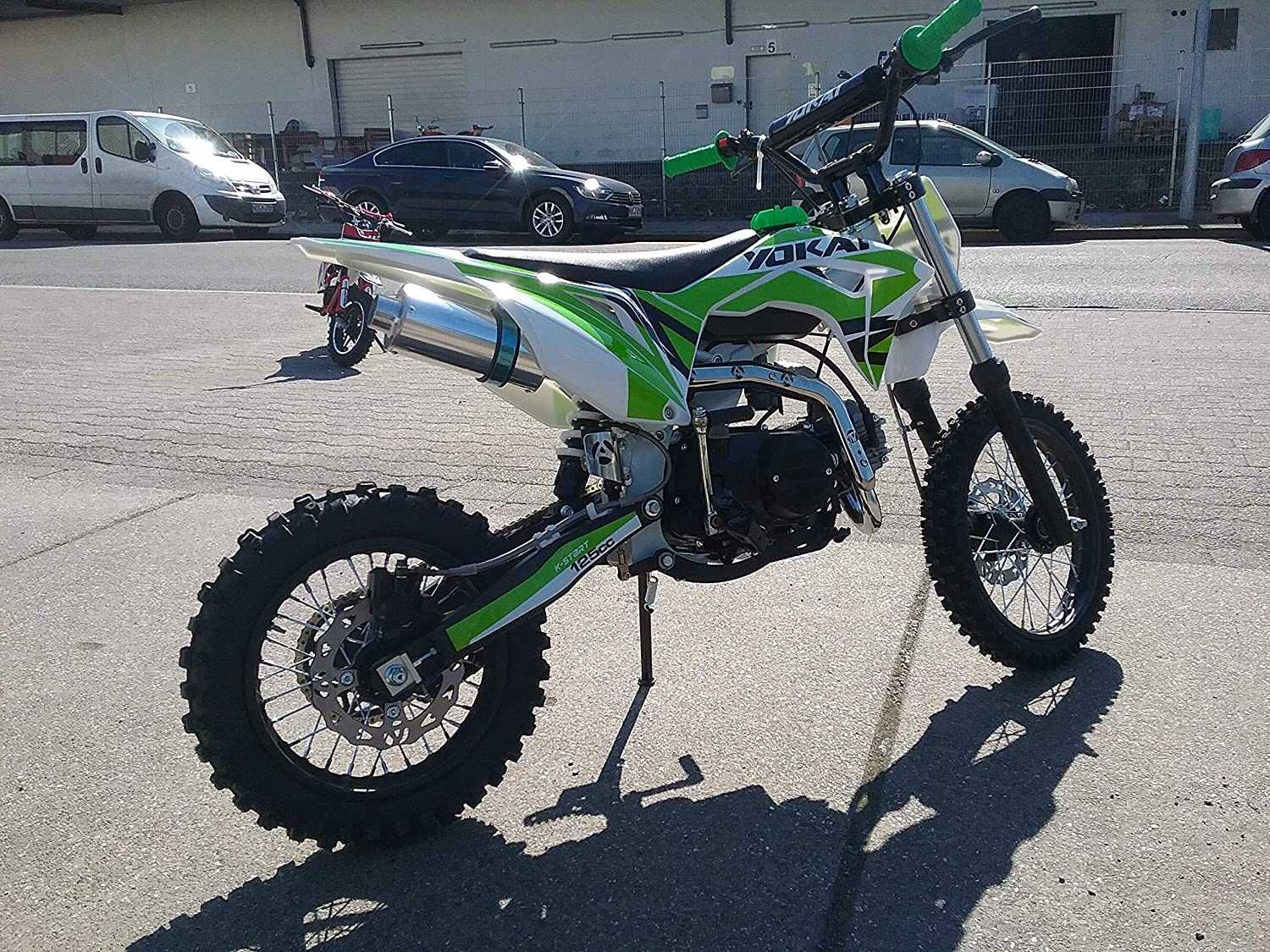 MotoCross DirtBike Yokay 125cc V2#Manual 4Trepte