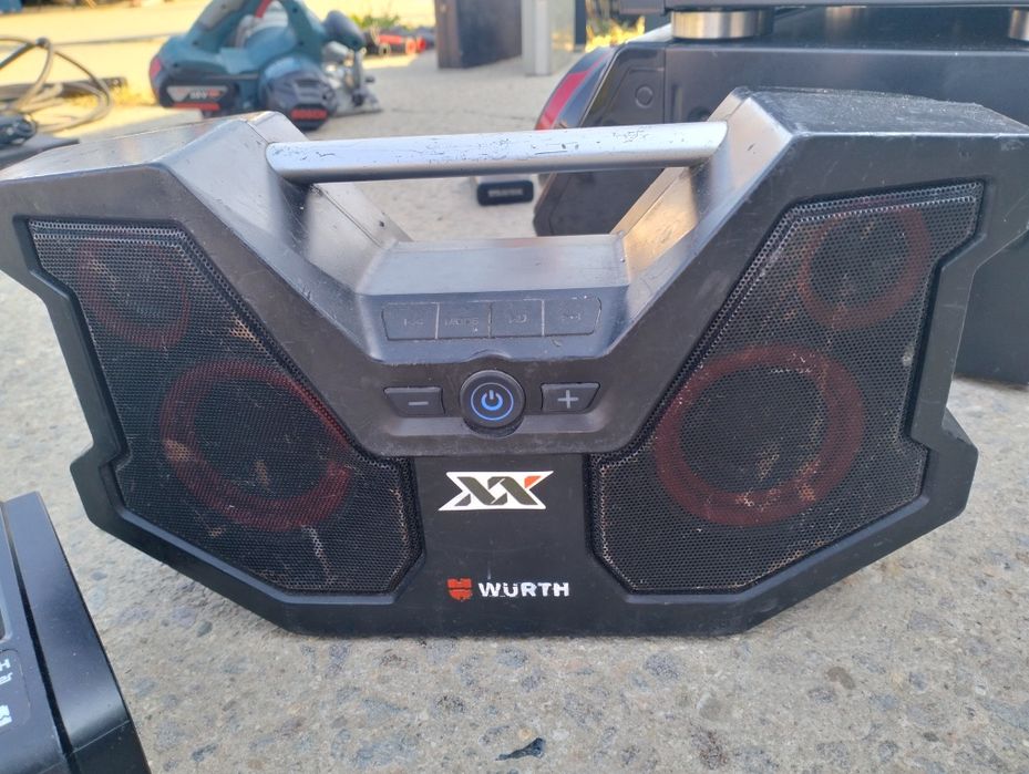 Radio șantier 18v wurth bluetooth